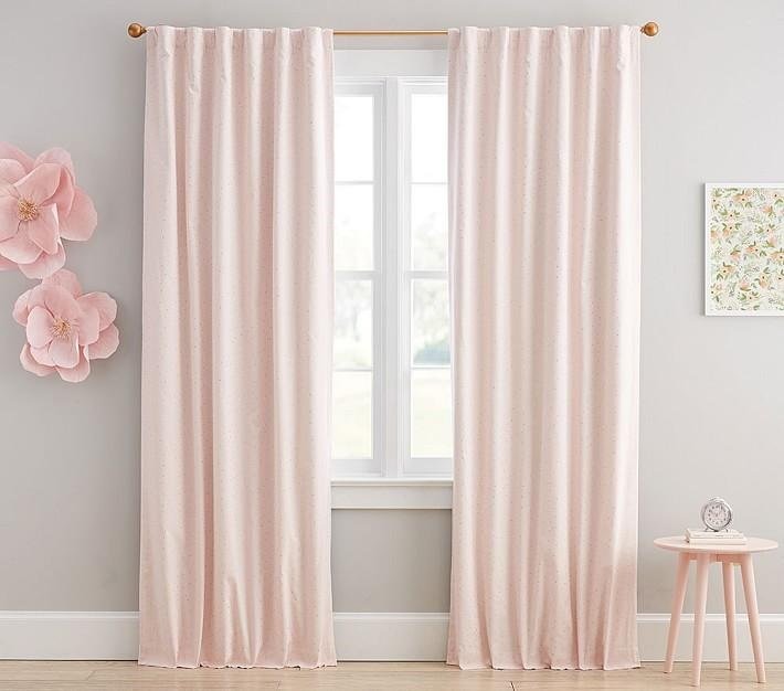 Blush Linen Curtains
