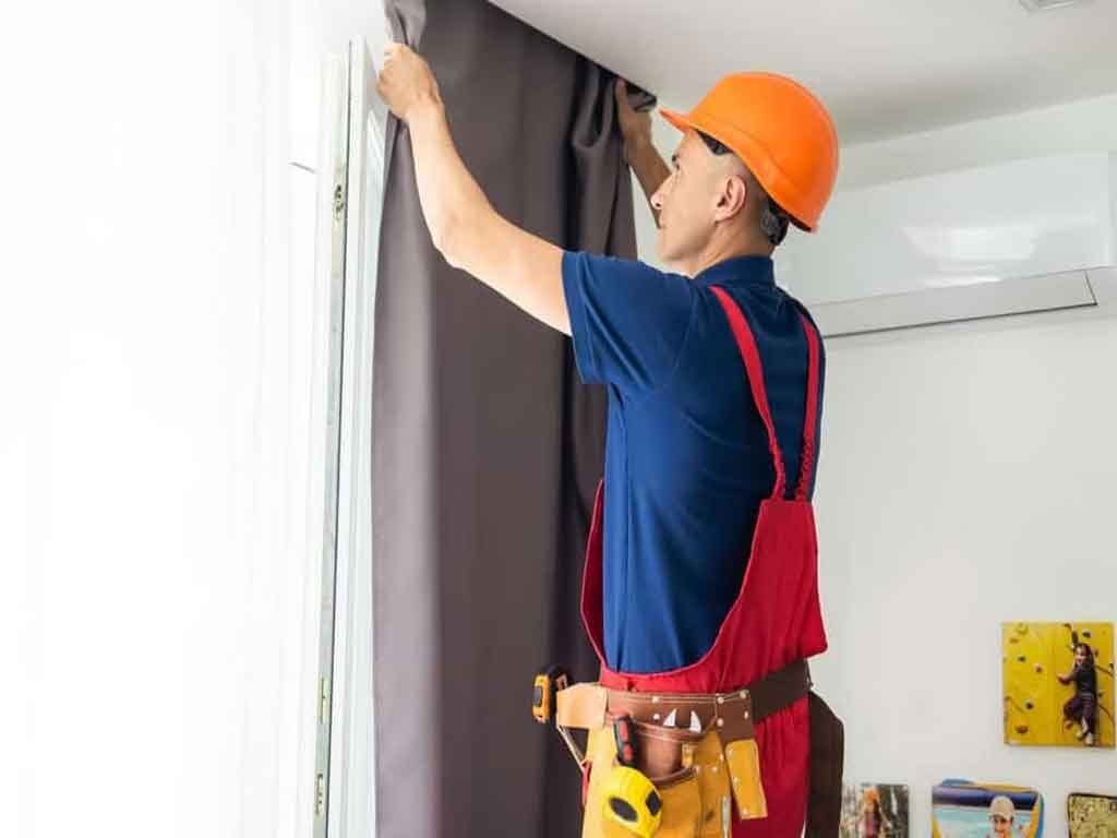 Best #1 Curtains Fixing Dubai Service UAE | Window Curtain