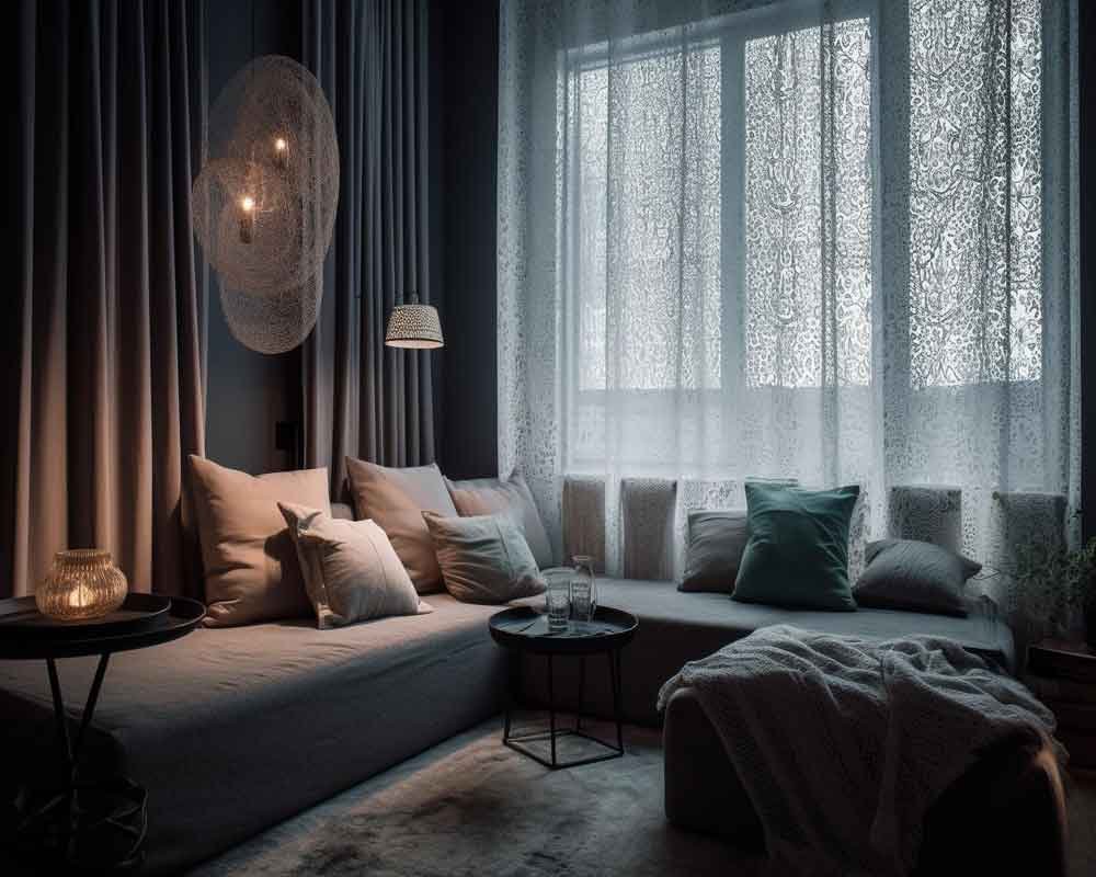 Modern Bedroom Curtains