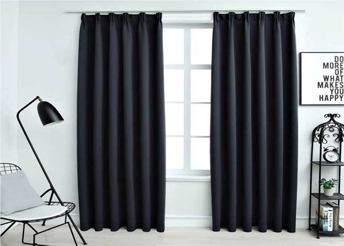 Silk Dark Curtains