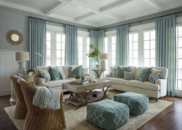 Interior Design Living Room Curtains