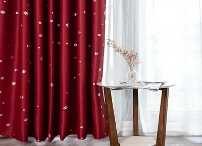 Red Curtains Dubai,