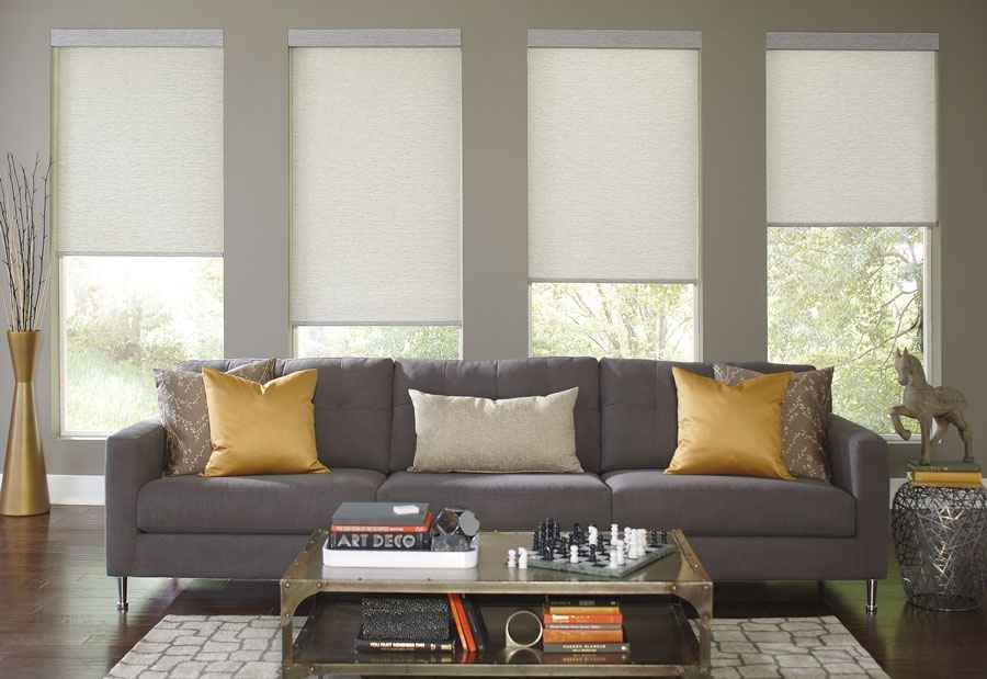 Custom blinds for living room