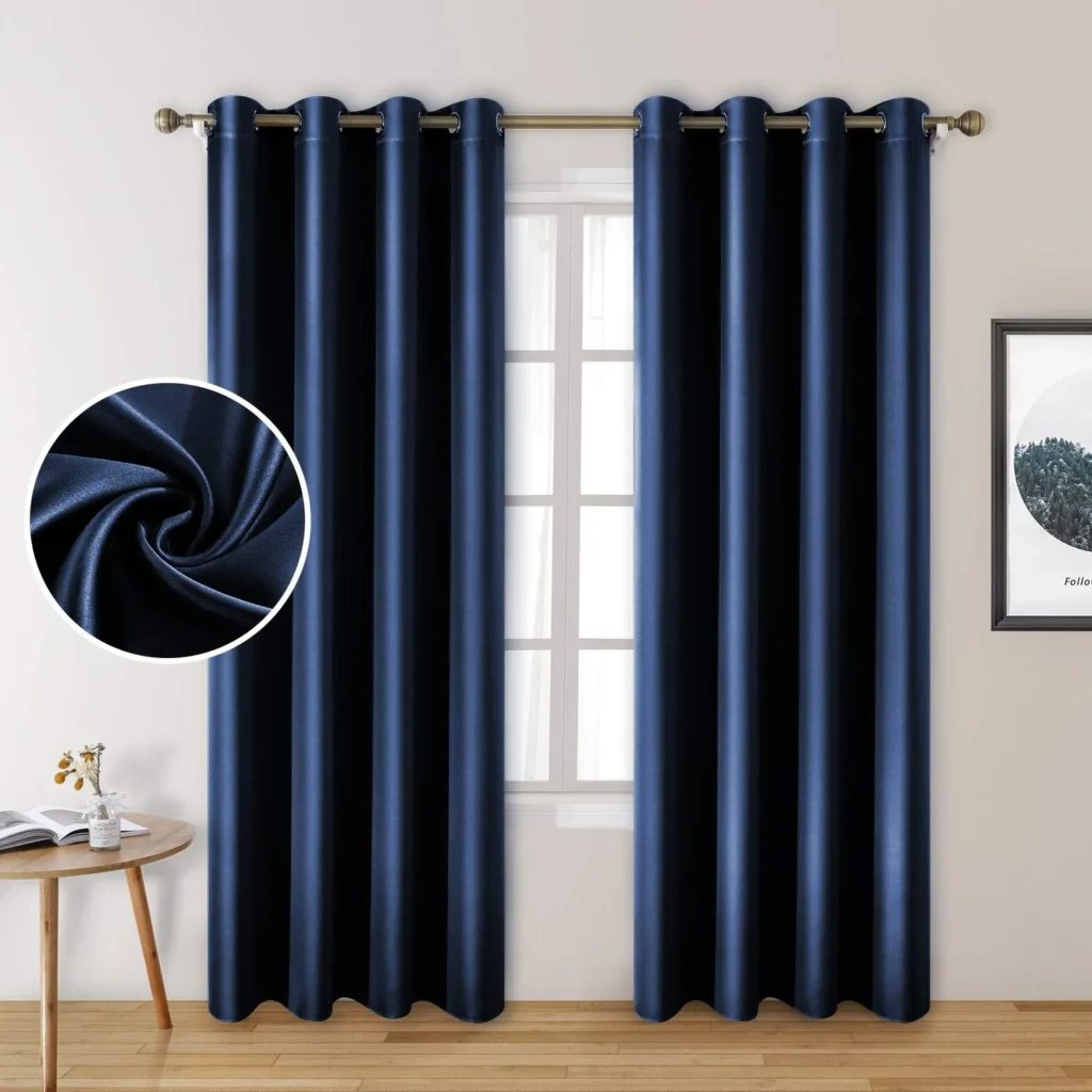 silk curtains Dubai