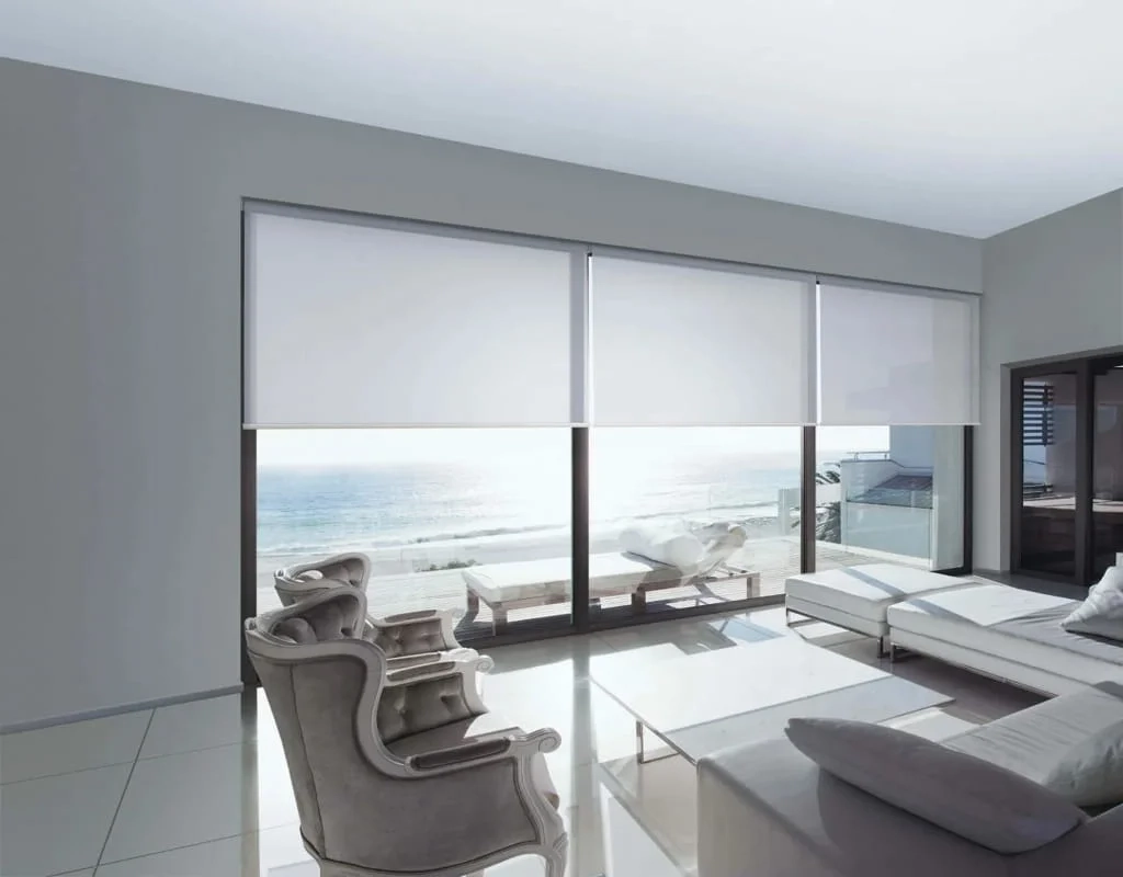 Luxury automatic blinds for villas in UAE